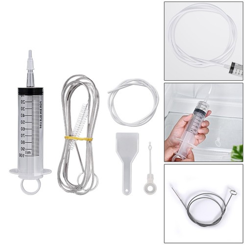 Refrigerator drain hole clog - refrigerator,