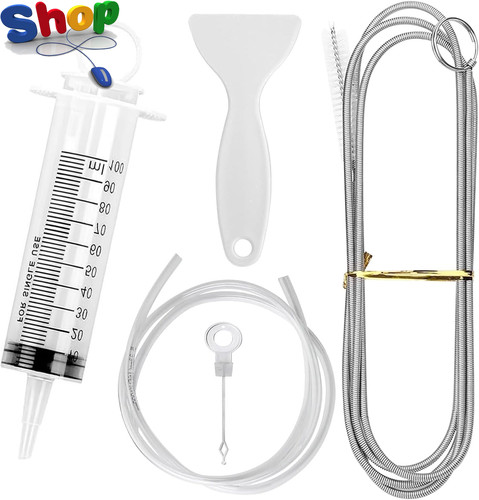 Refrigerator drain cleaning - drain,