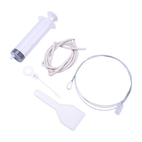 Refrigerator drain hole clog - refrigerator,