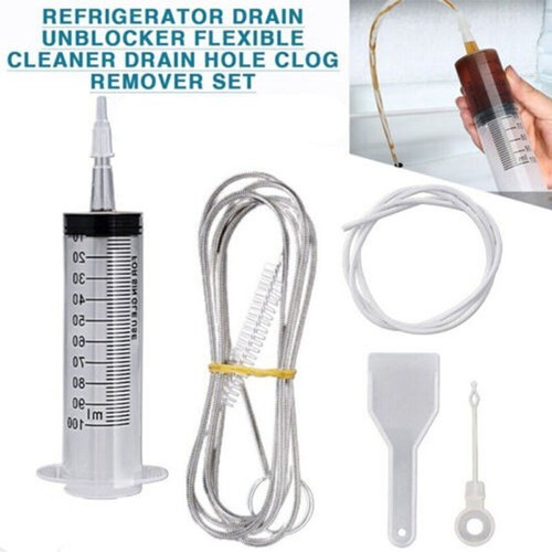 Refrigerator drain hole