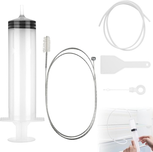 Fridge drain hole cleaning - fridge,