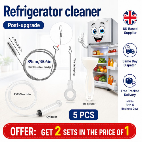 Fridge drain hole cleaner kit - hole,