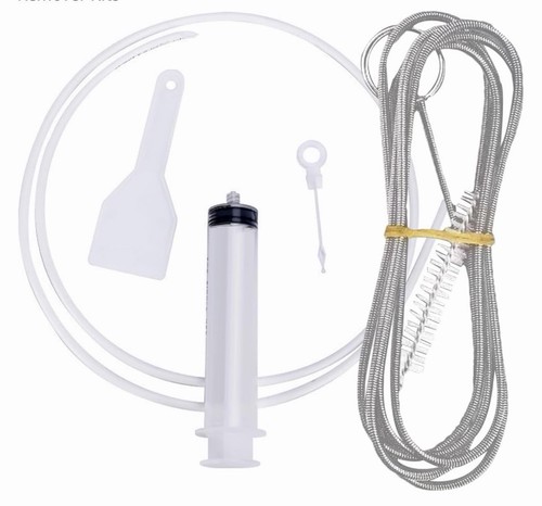 Fridge drain hole cleaning - fridge,